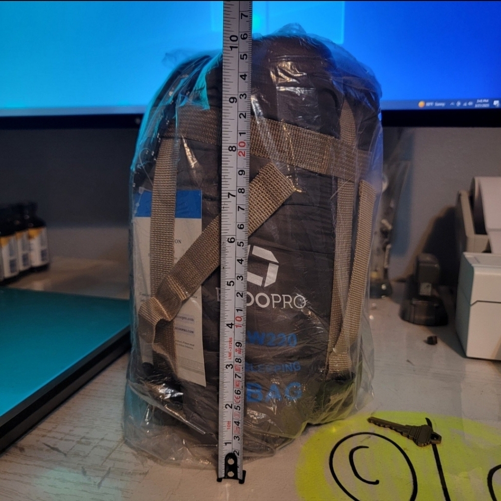 EcooPro Gray Sleeping Bag - Picture 2 of 4